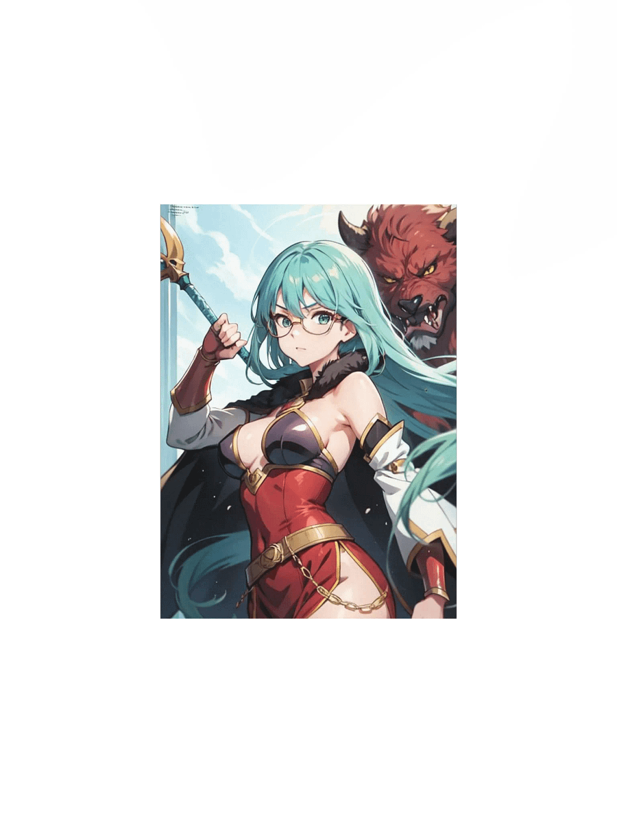 Aqua K Warrior Poster product image (1)