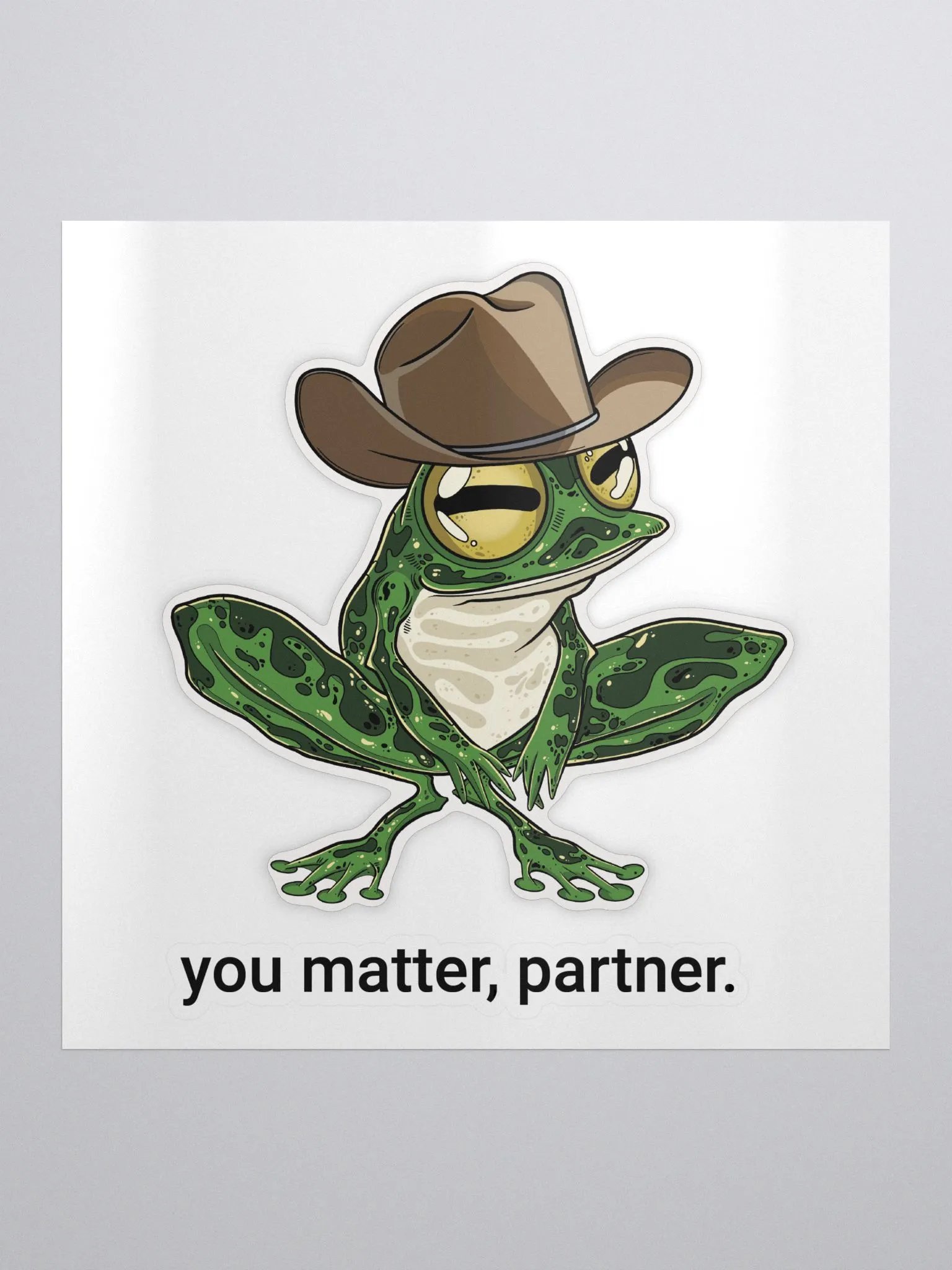 you matter, partner. sticker product image (1)