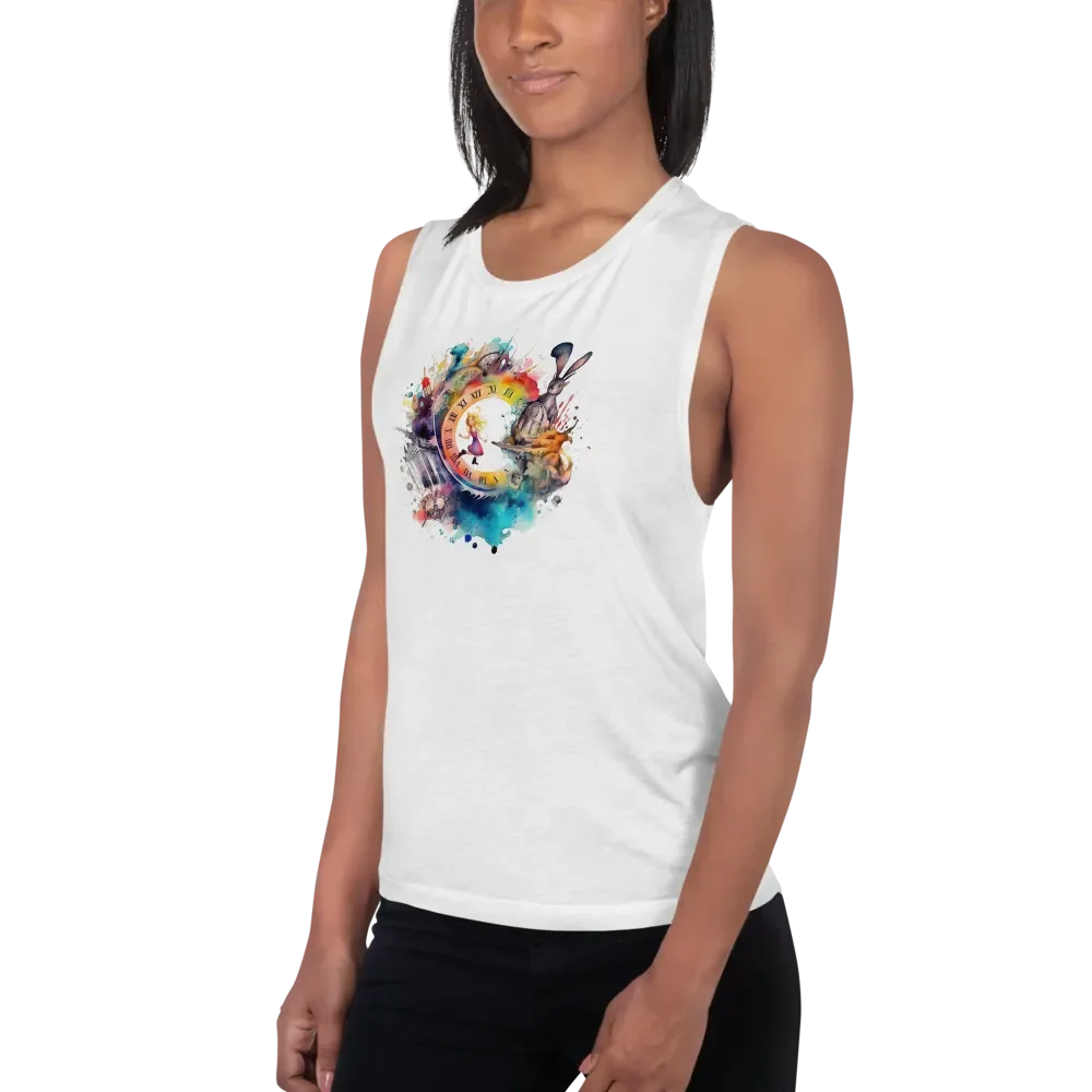 Whimsical Wonderland Flowy Tank product image (3)