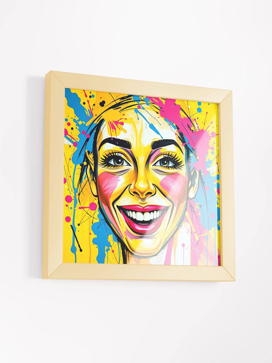 Vibrant Smiles Framed Poster product image (26)