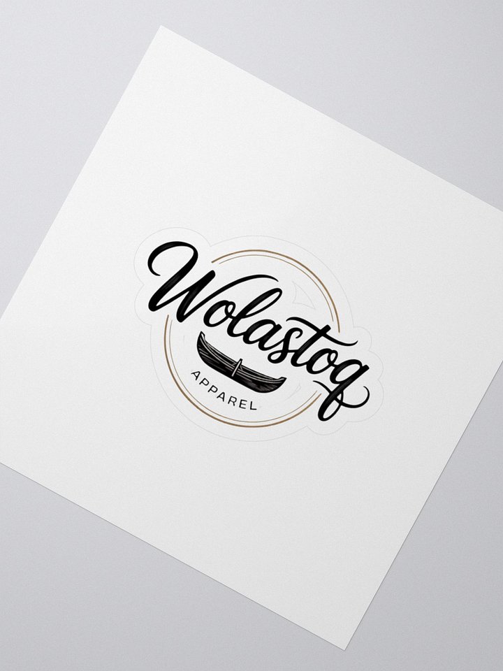 "Tiny Canoe" Kiss Cut Stickers product image (2)