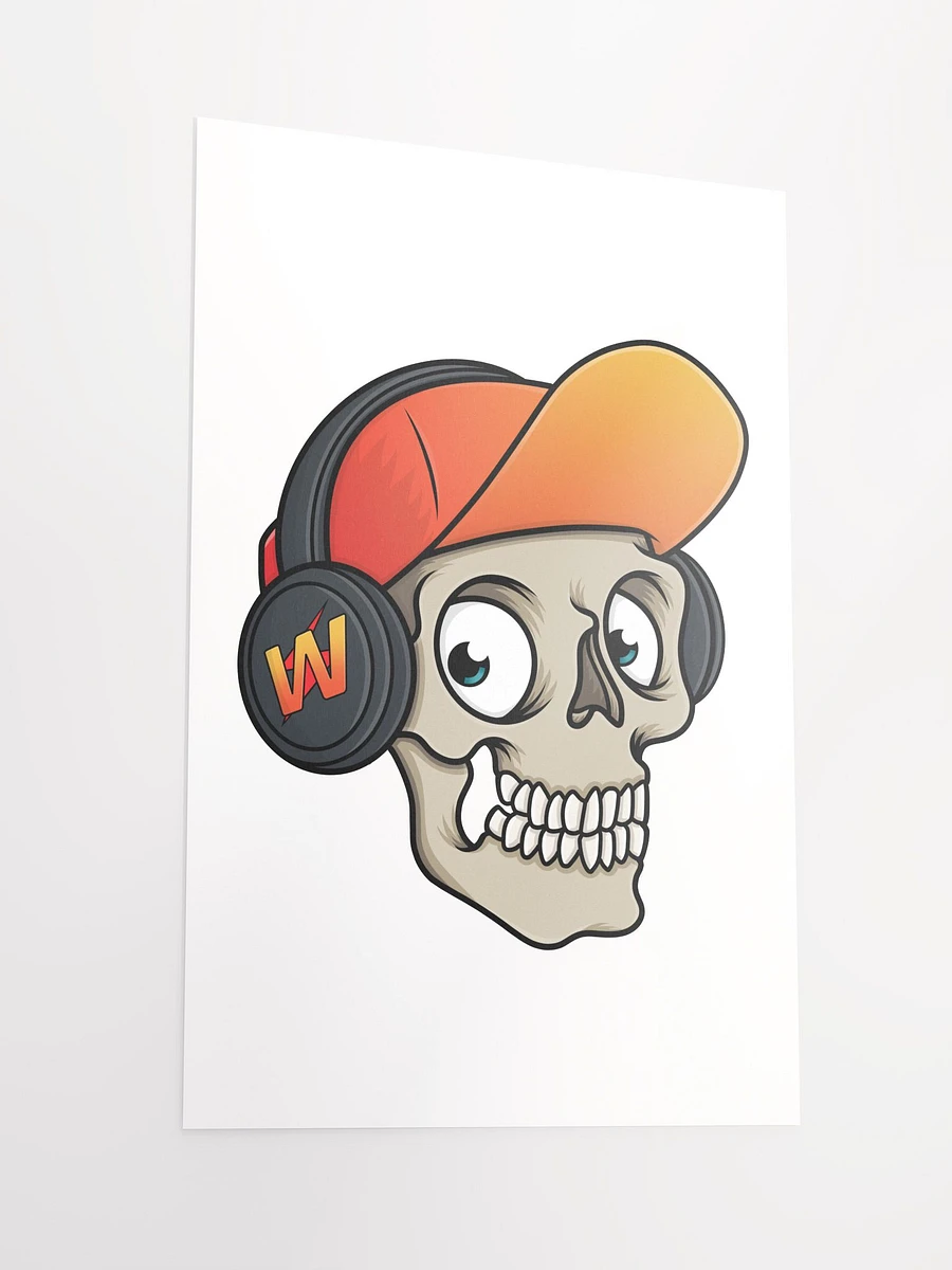 Woolfener Skull Logo Poster product image (2)