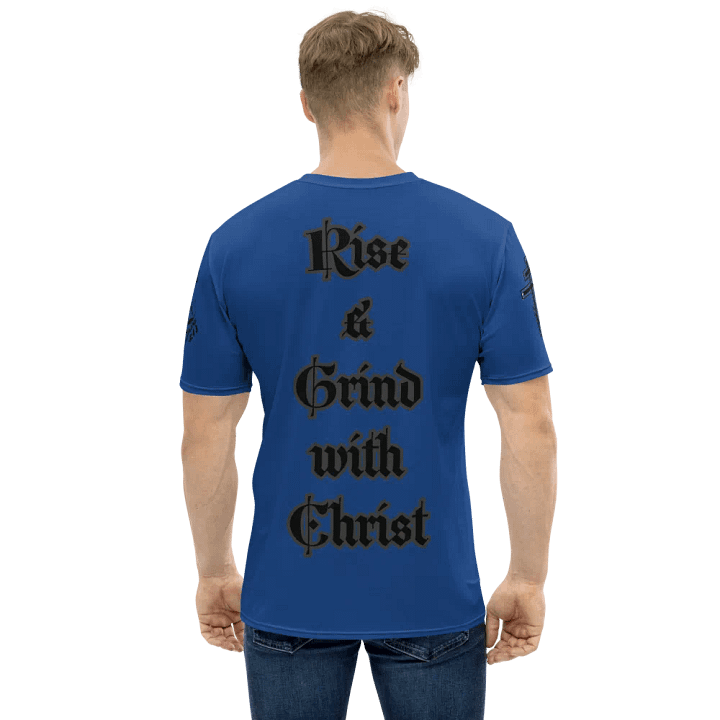 Rise & Grind T-Shirt - Blue product image (1)