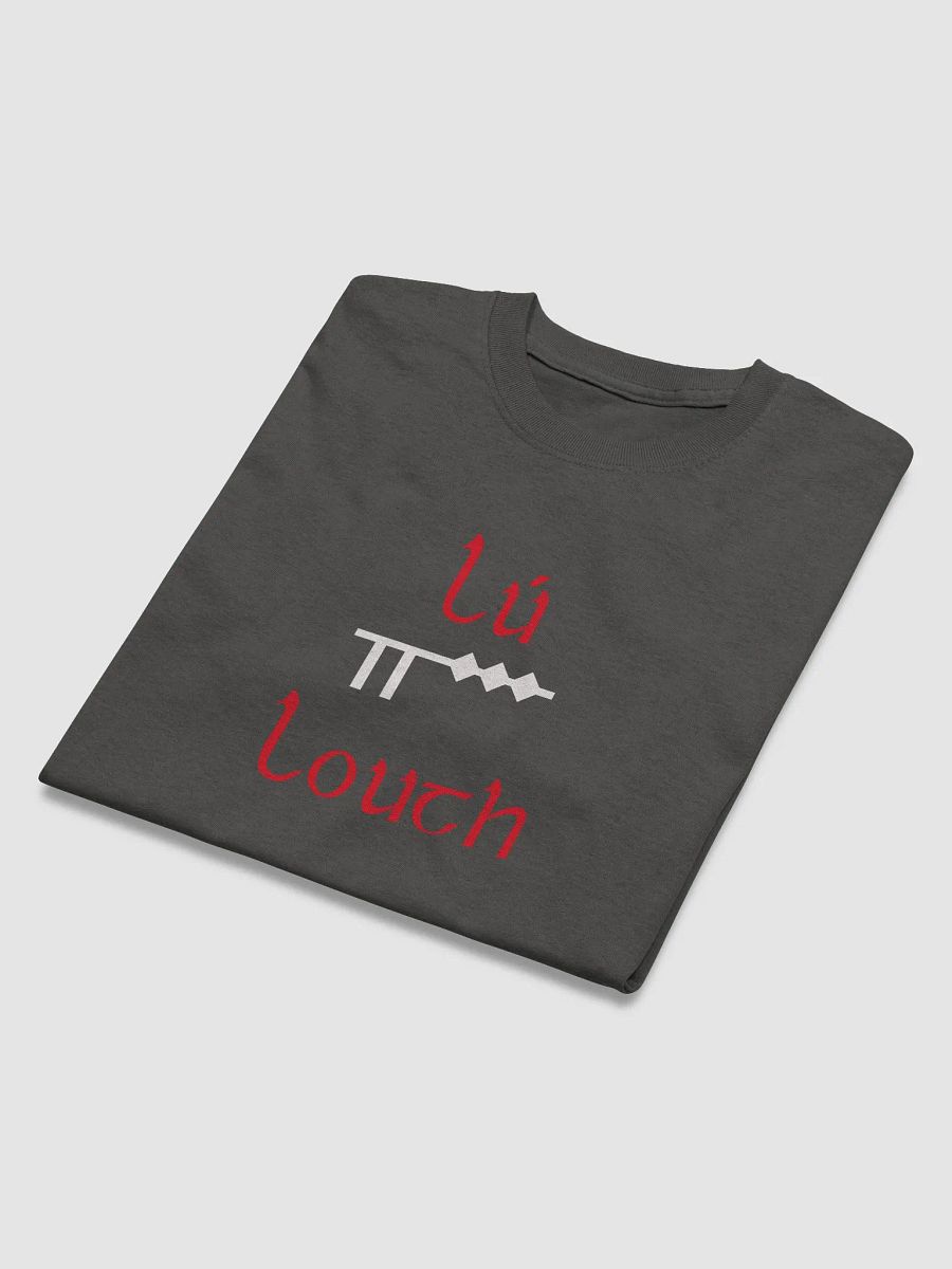 Louth/Lú Scholastic style Ogham printed T-shirt product image (45)