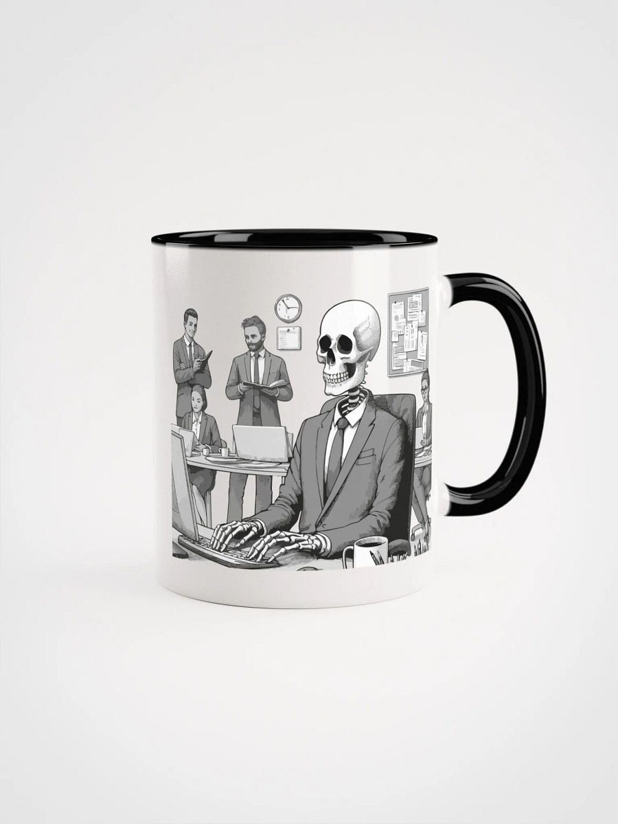 Corporate Skeleton (Black and White Mug) product image (1)