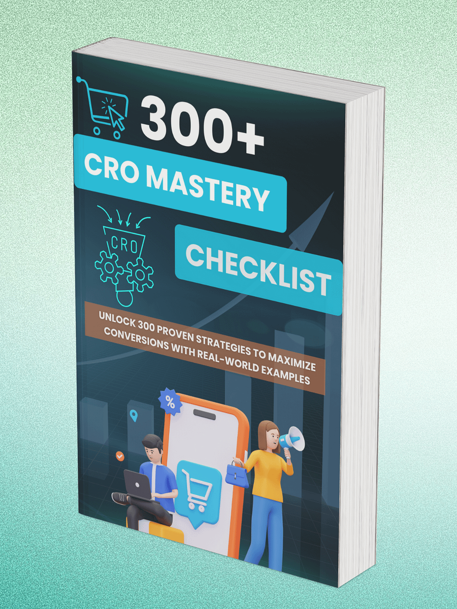 Ecom CRO Mastery 300+ Checklist product image (1)