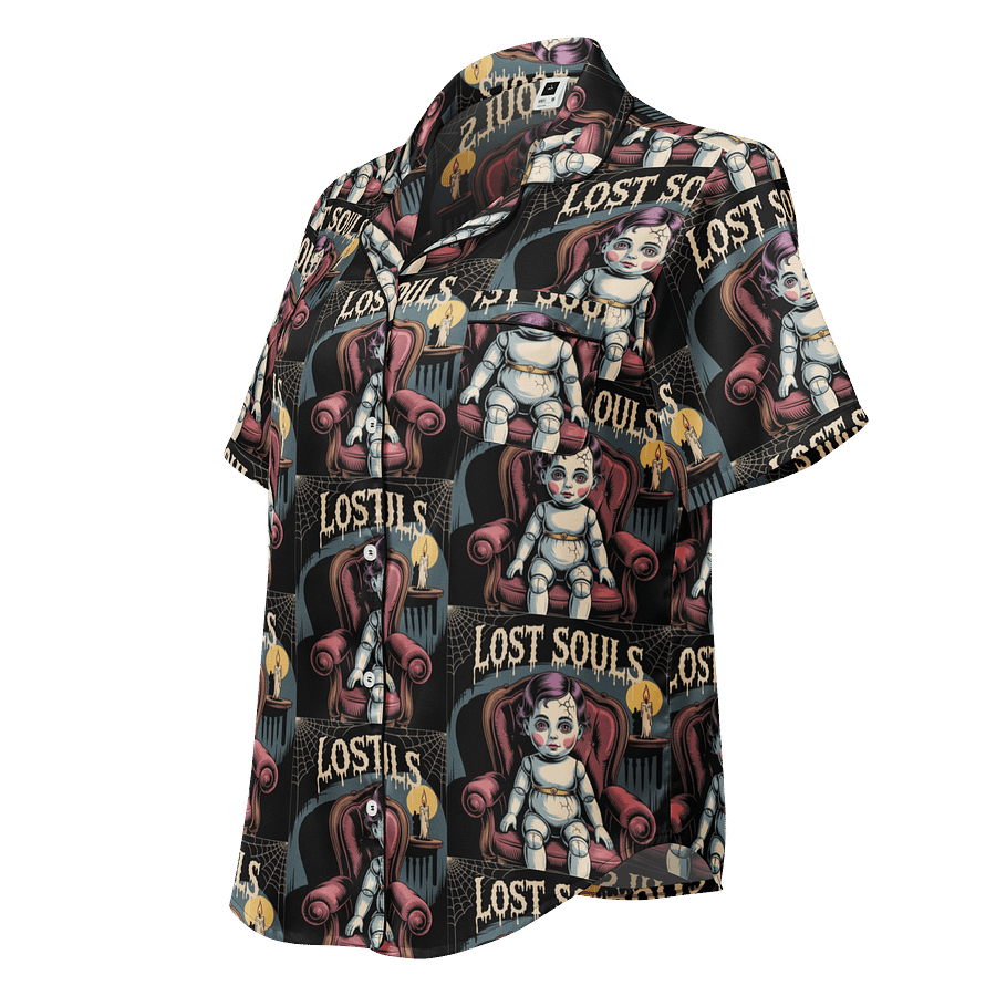 Midnight Veil Designs 'Lost Souls' Gothic Pyjama Top - All-Over Print Women's Short Sleeve product image (1)