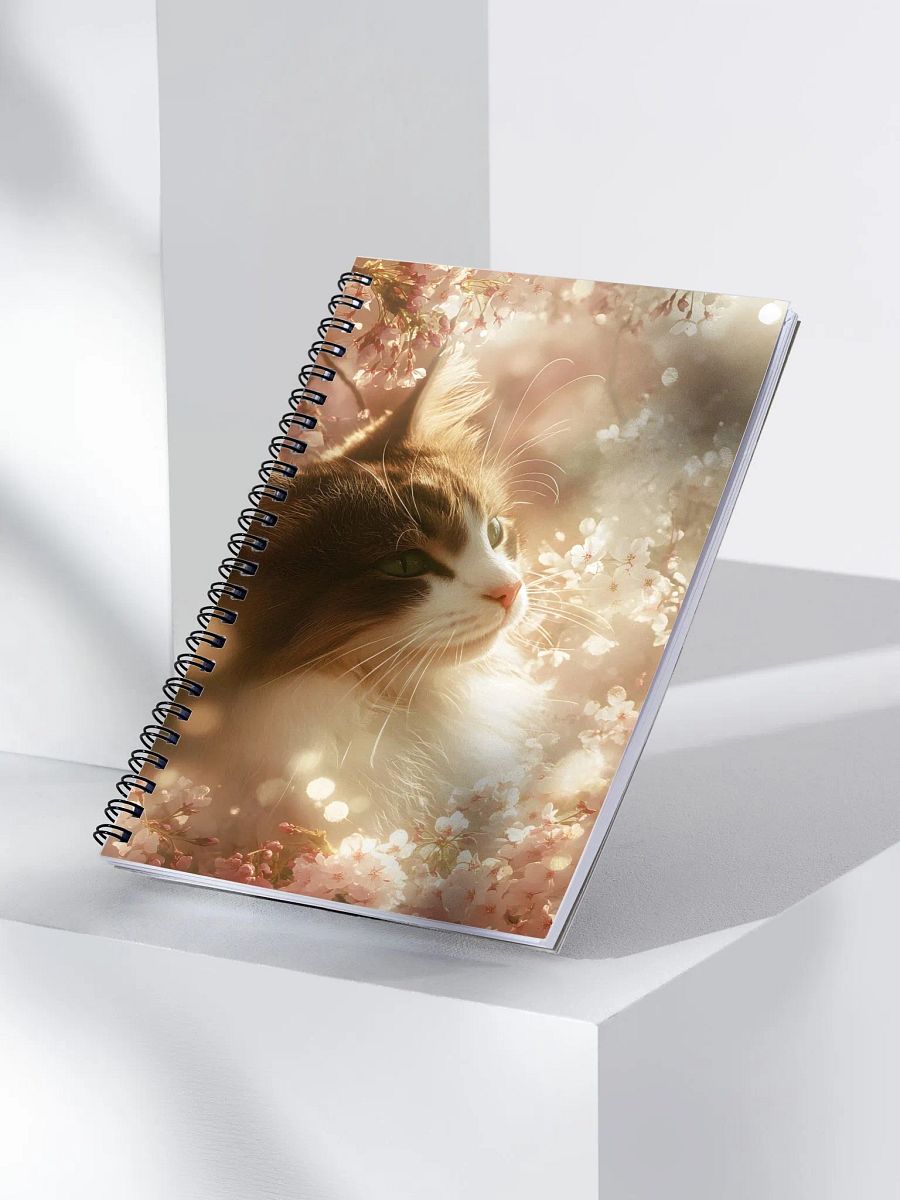 Sakura Feline Dreams Spiral Notebook product image (3)