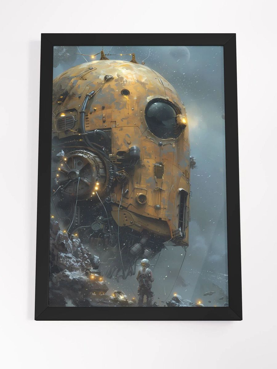 Scrapyard Sentinel Framed Poster product image (4)