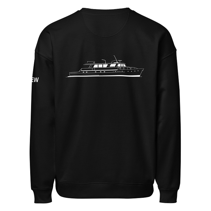 Tangaroa "Crew-Only" Organic Oversized Sweatshirt – Relaxed Fit, Built to Last (Dark Colours) product image (2)
