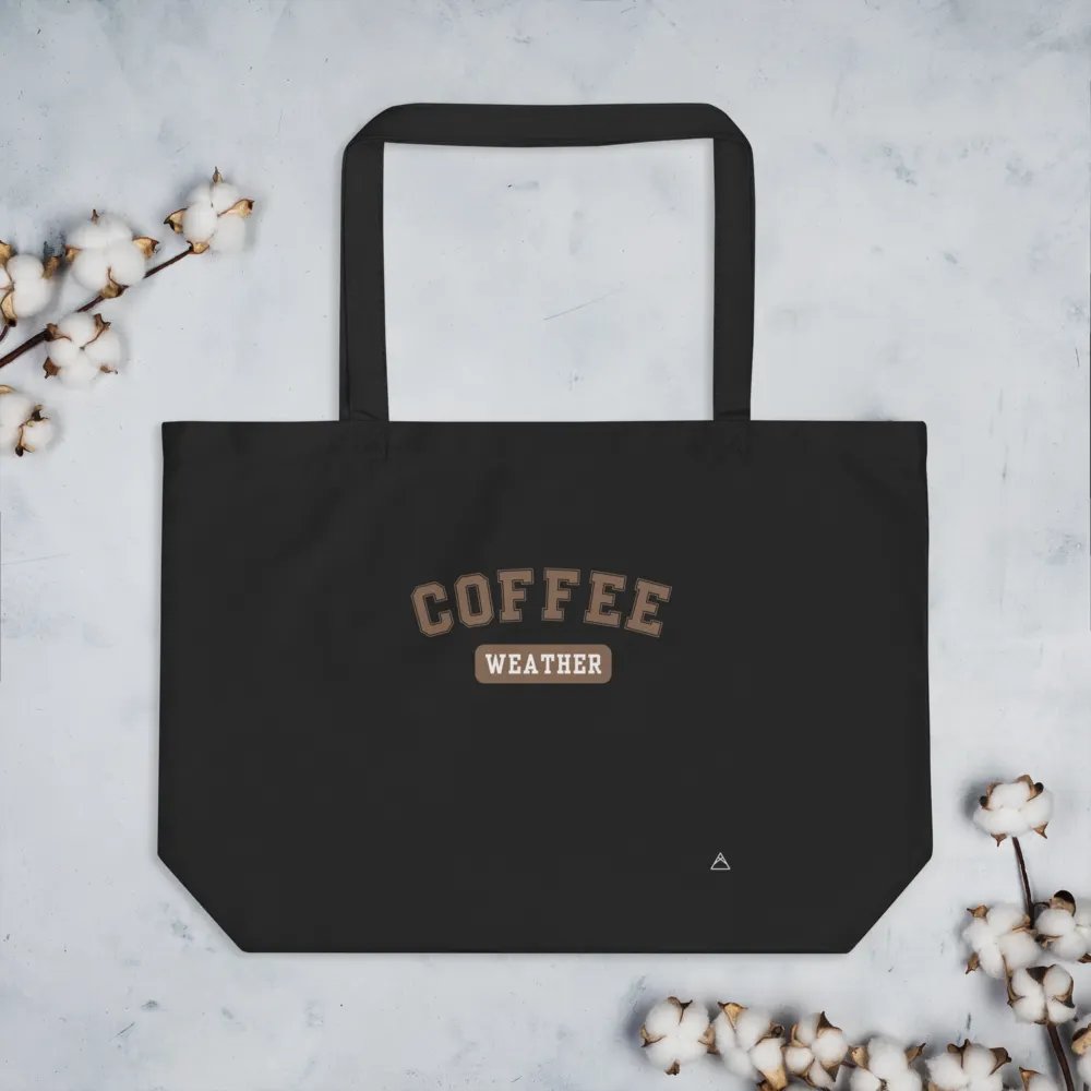 Coffee Weather | Black Tote (Timber) product image (3)