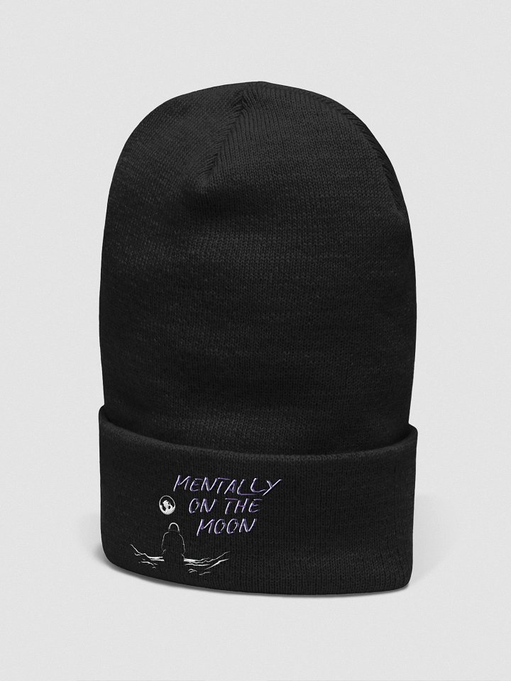 Mentally On The Moon Cuffed Beanie product image (2)