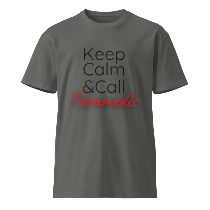 Keep Calm&Call Paramedic - Unisex Premium T-Shirt product image (1)