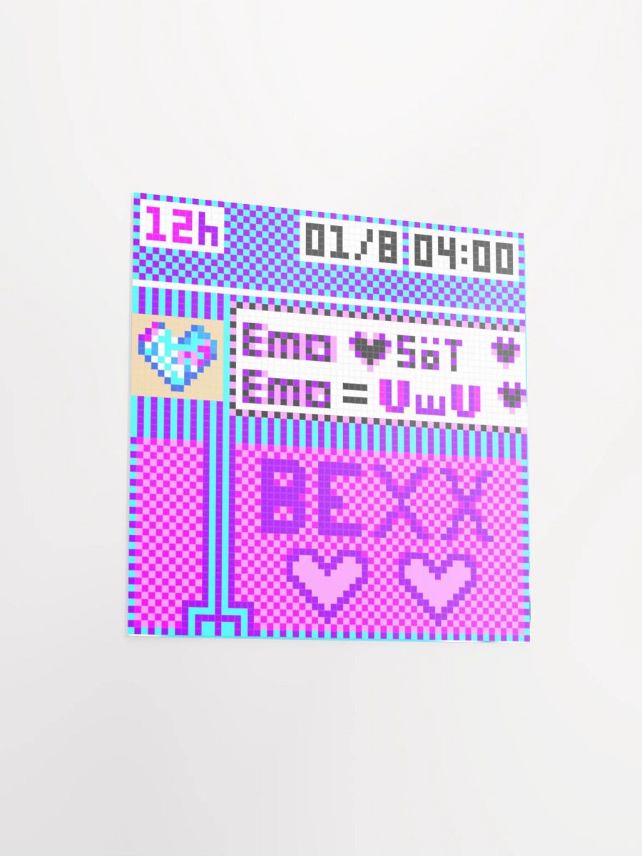 Pixel poster product image (15)