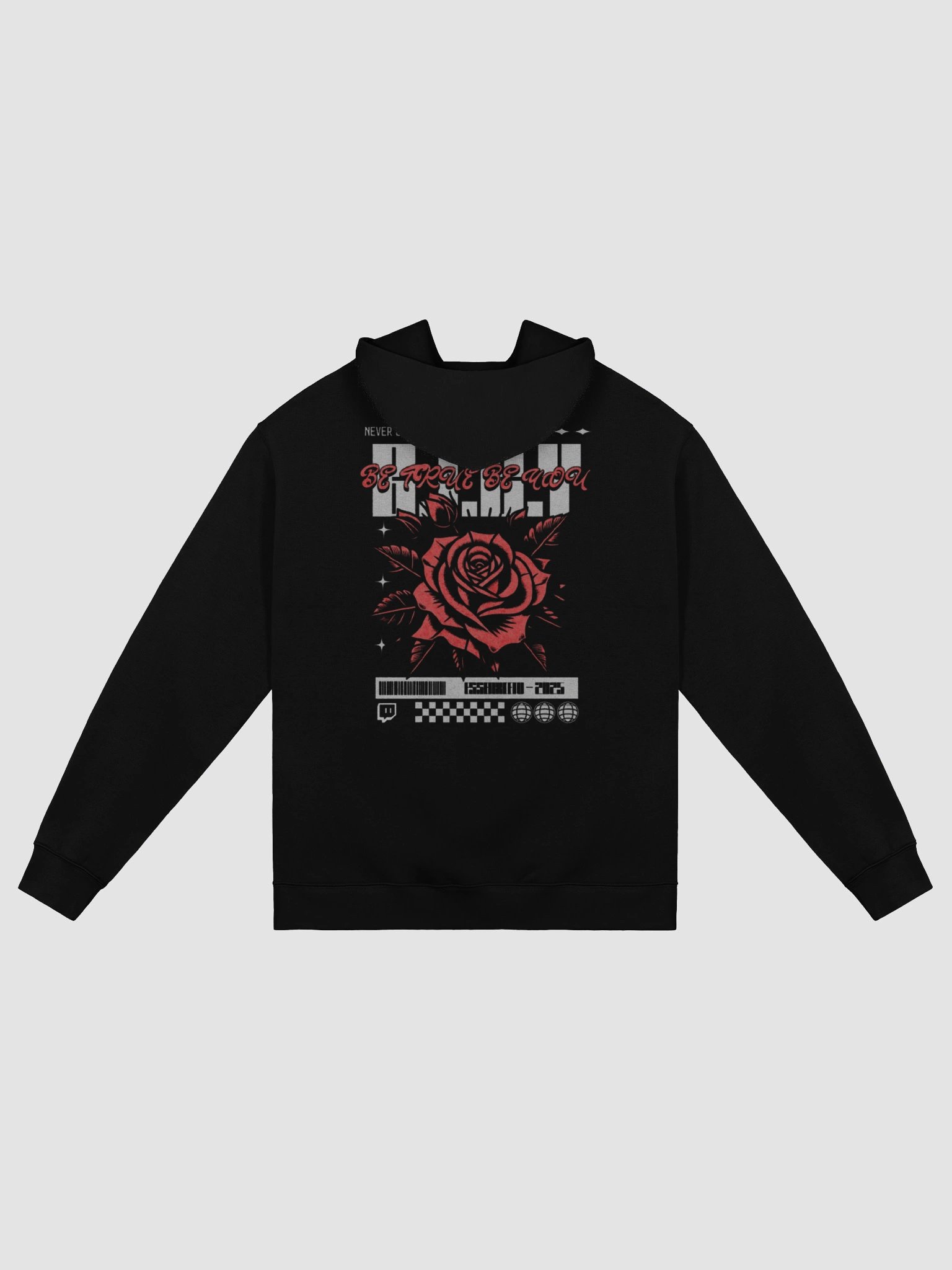 Be True Be You (BTBY) OVER SIZED VINTAGE STYLE HOODIE product image (2)