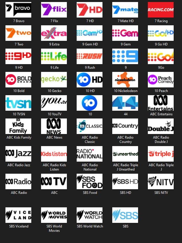 Channel Logos for WinFast PVR2 product image (1)