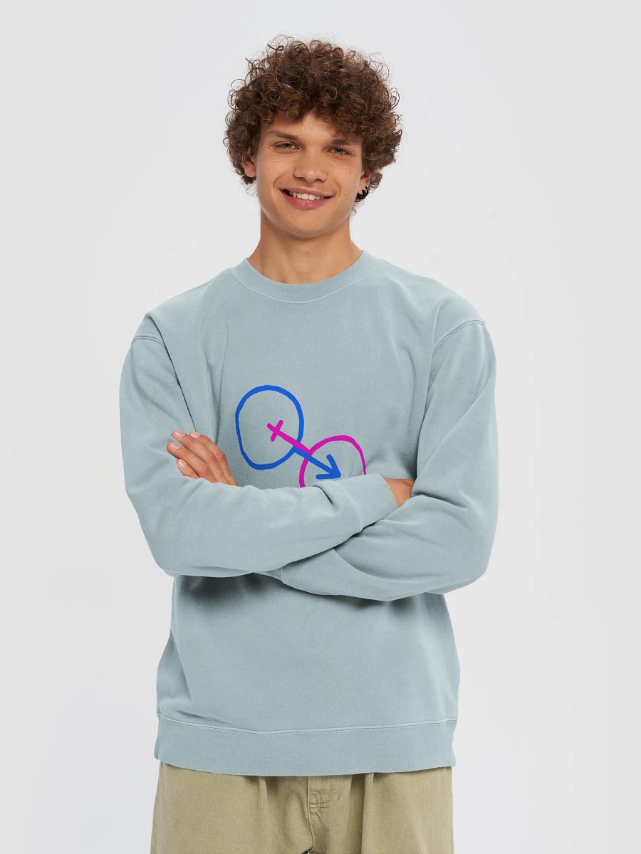 Traditional Love Only Pigment Dyed Crew Sweatshirt product image (3)