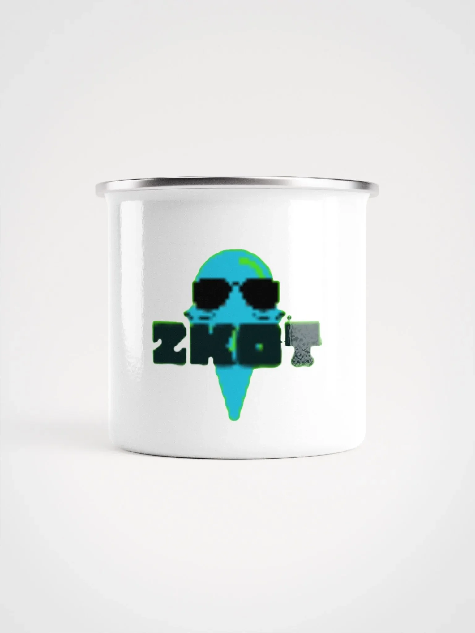 ZKOT Logo Enamel Mug - Show Your Support - Drinkware product image (1)