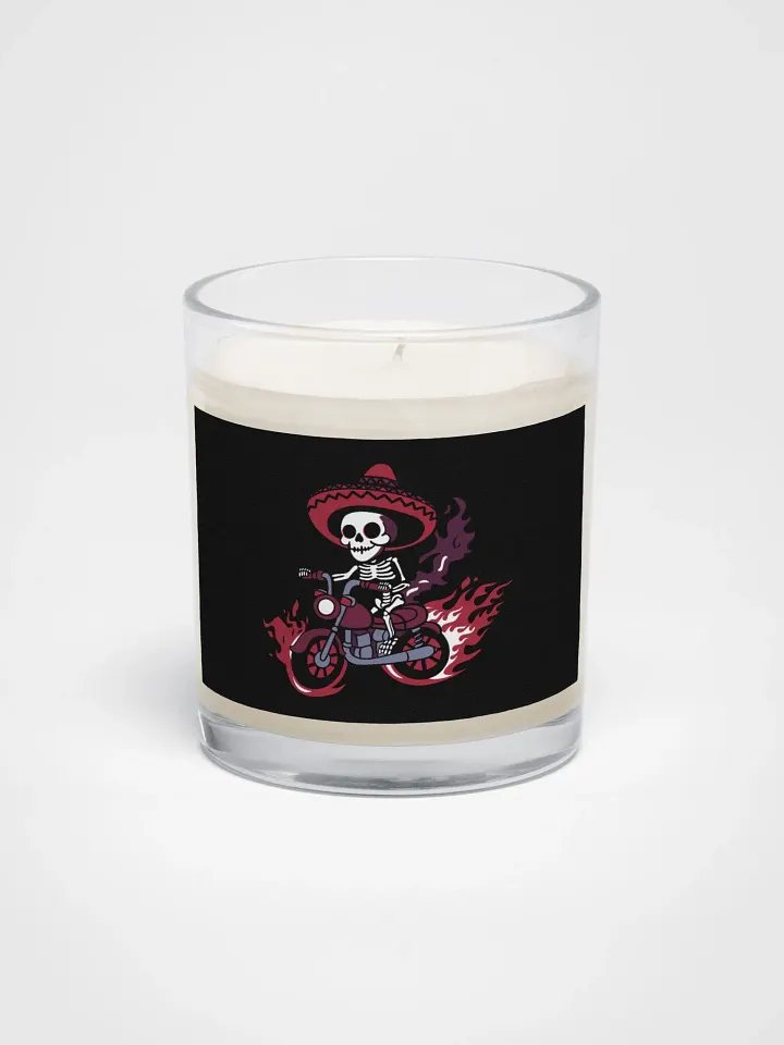 Bone to be Wild Soy Wax Glass Jar Candle product image (1)