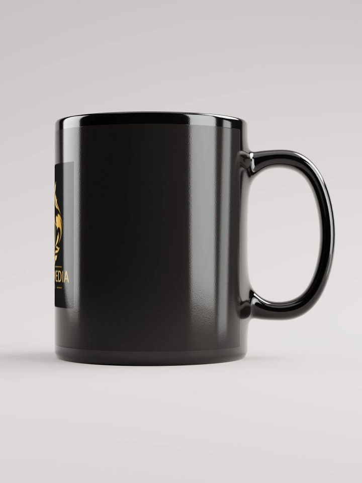 SoMuch Media Black Glossy Mug product image (1)