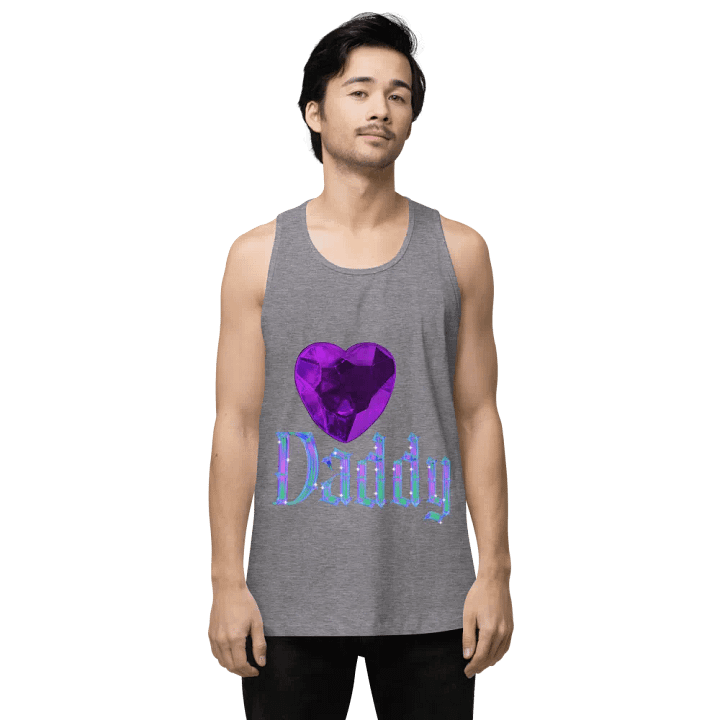 Daddy Gem Printed Muscle Tank product image (21)