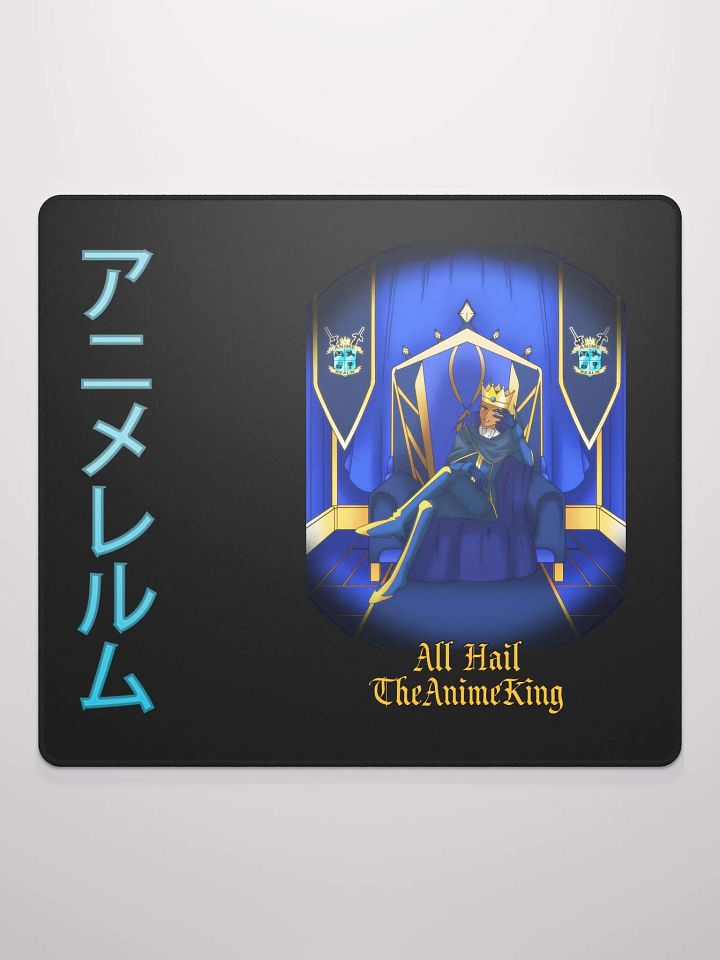 All Hail TheAnimeKing Gaming Mousepad product image (1)