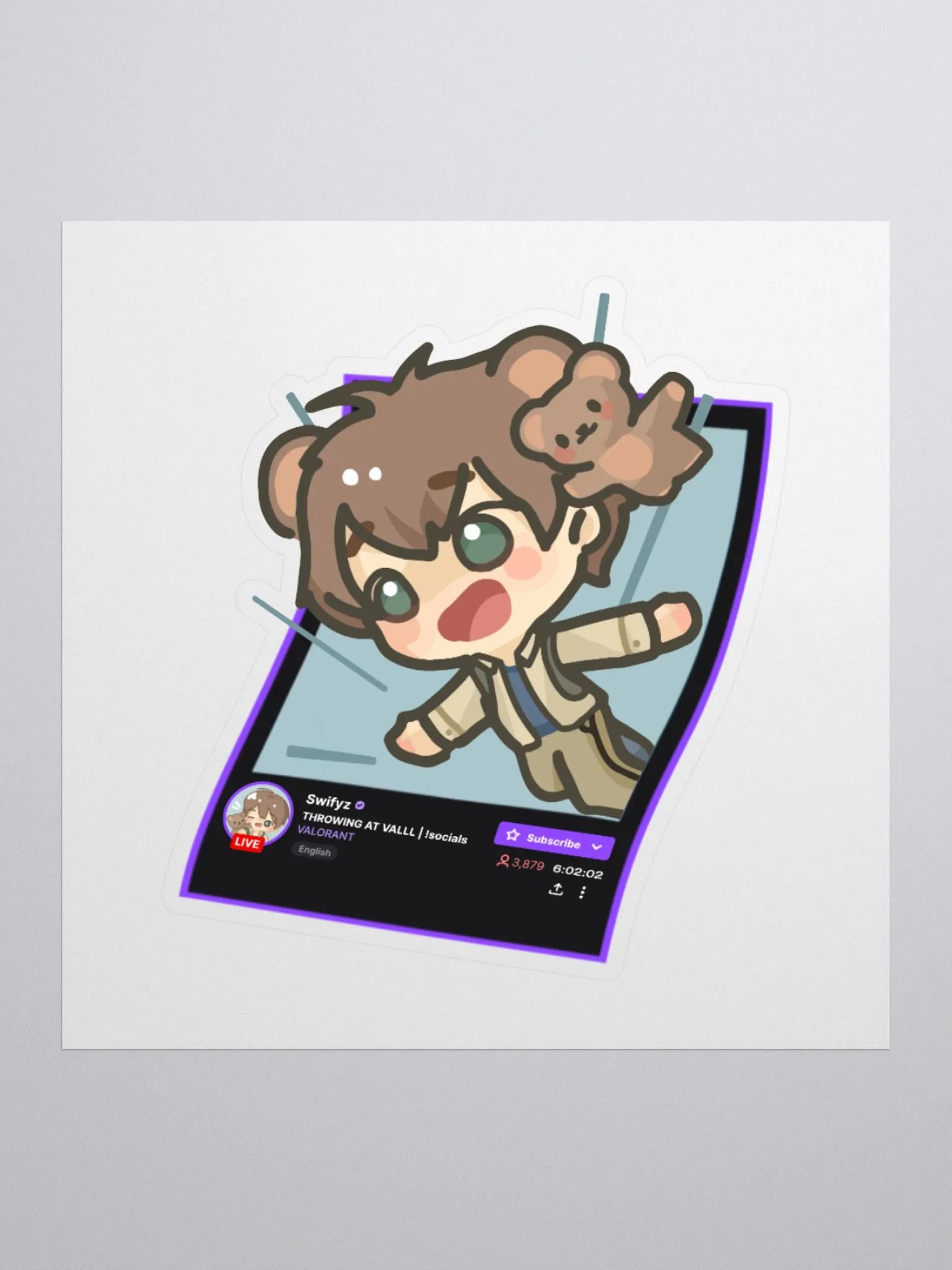 Swifyz Live Pop Out Sticker product image (2)