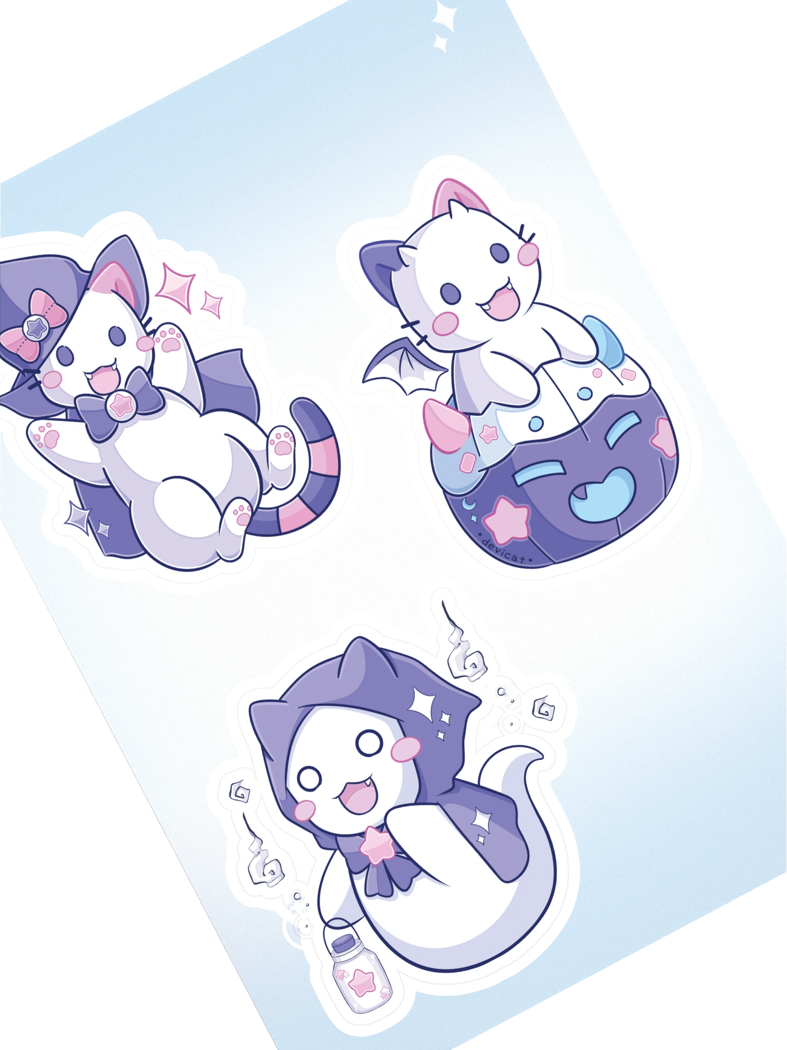 Sticker Sheet • CandiCat Trick or Treat product image (1)
