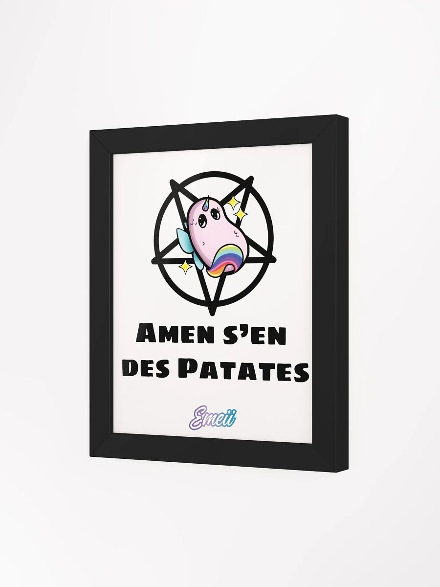 ''Amen'' Affiche mate encadrée de haute qualité product image (3)