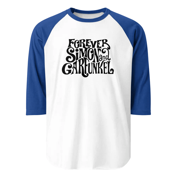 Forever Simon and Garfunkel ¾ Sleeve Baseball T-Shirt product image (1)