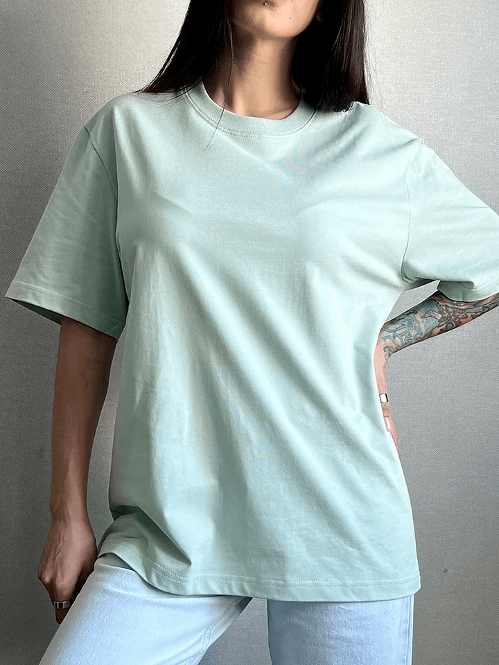 100℅ Cotton Basic Short Sleeve Tee product image (1)