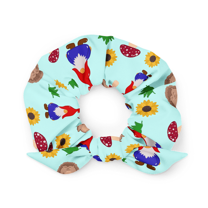 Gardening with my Gnomies Pattern Scrunchie product image (2)