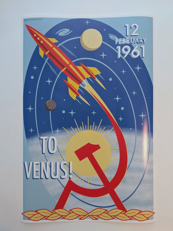 To Venus! Poster product image (1)
