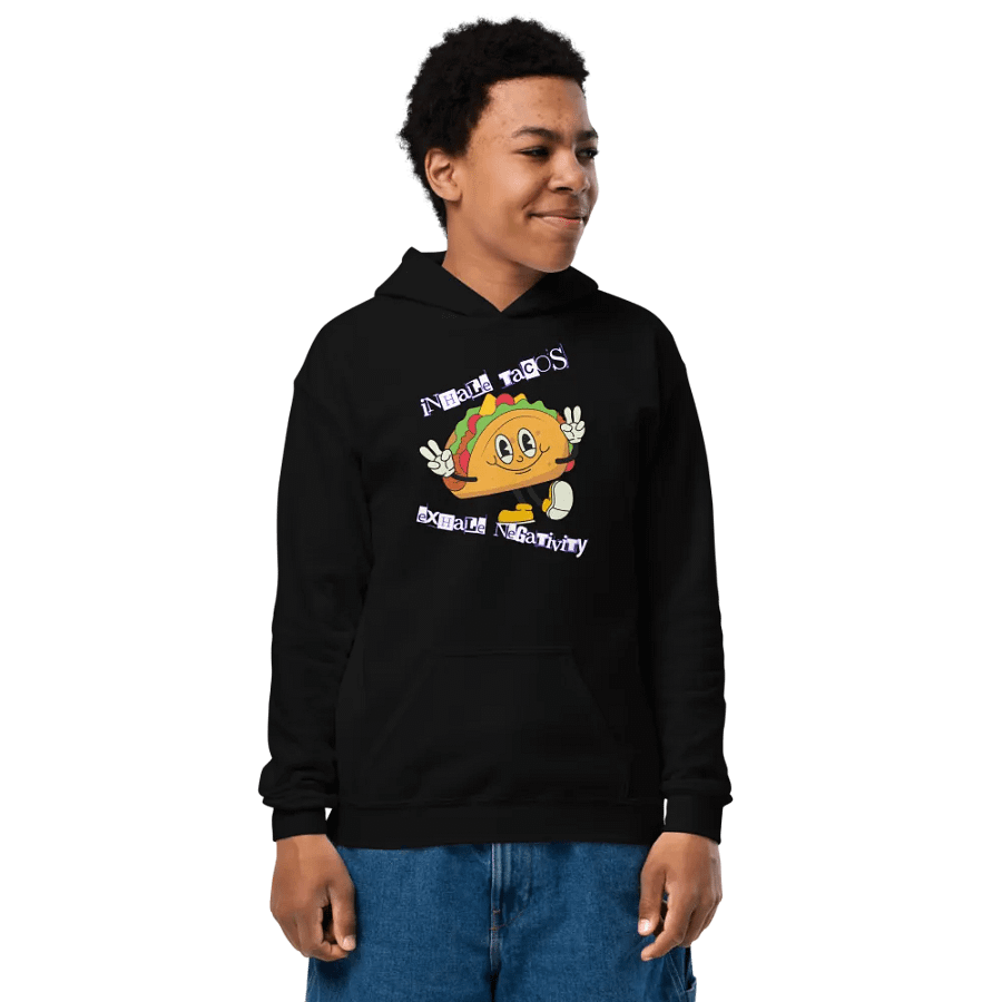 Taco Peace Youth Hoodie product image (1)