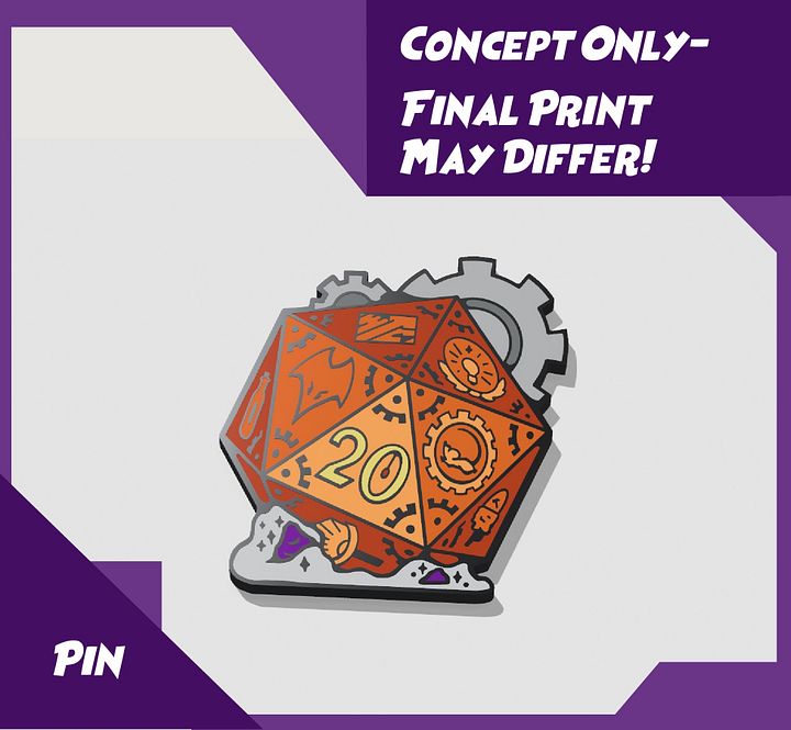 Wonderlust Merch Club Pin product image (1)