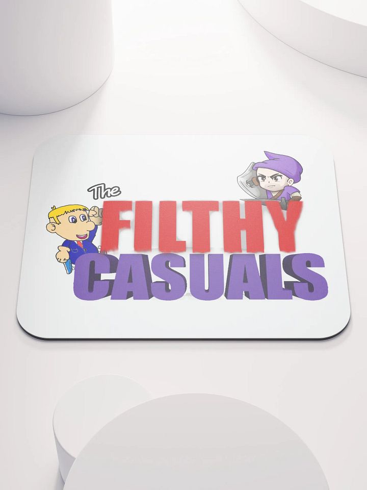 'The Filthy Casuals' Mouse Pad product image (1)