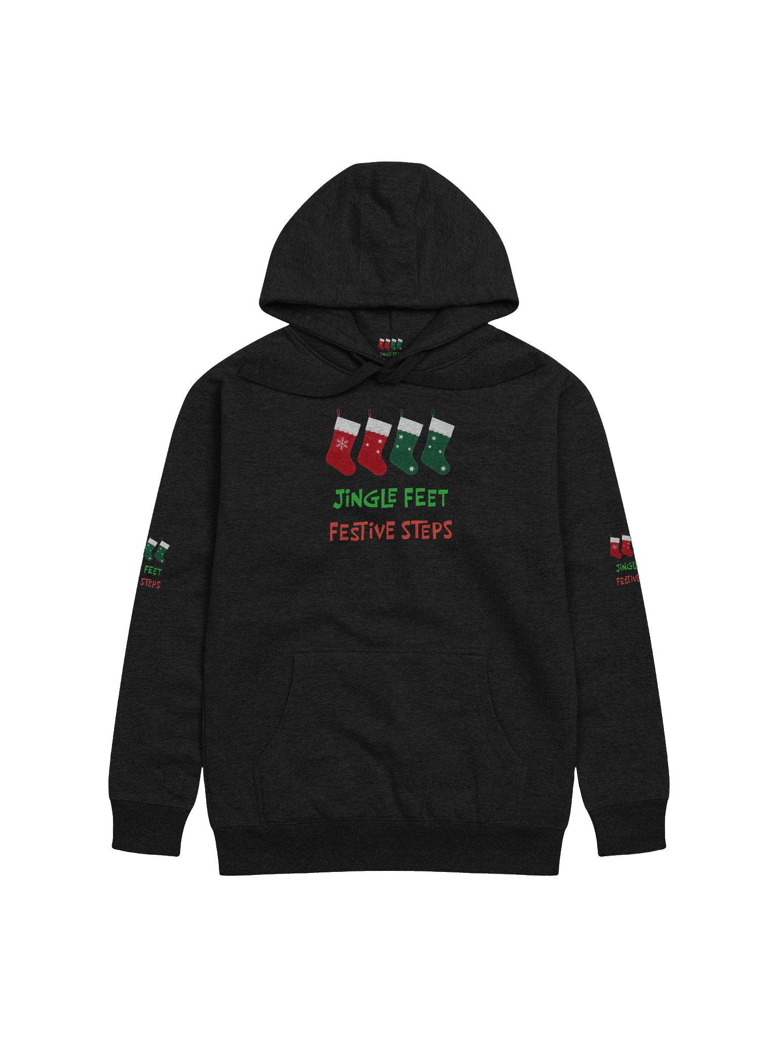 Jingle Feet Festive Christmas Hoodie product image (2)