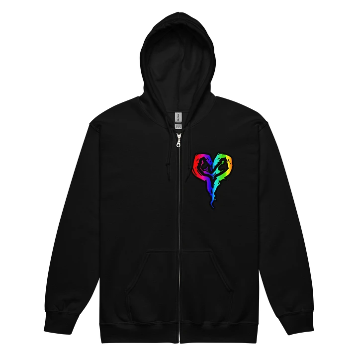 HOLLOWxWAY HOLLOW Heartbow Zip-Up Hoodie product image (2)