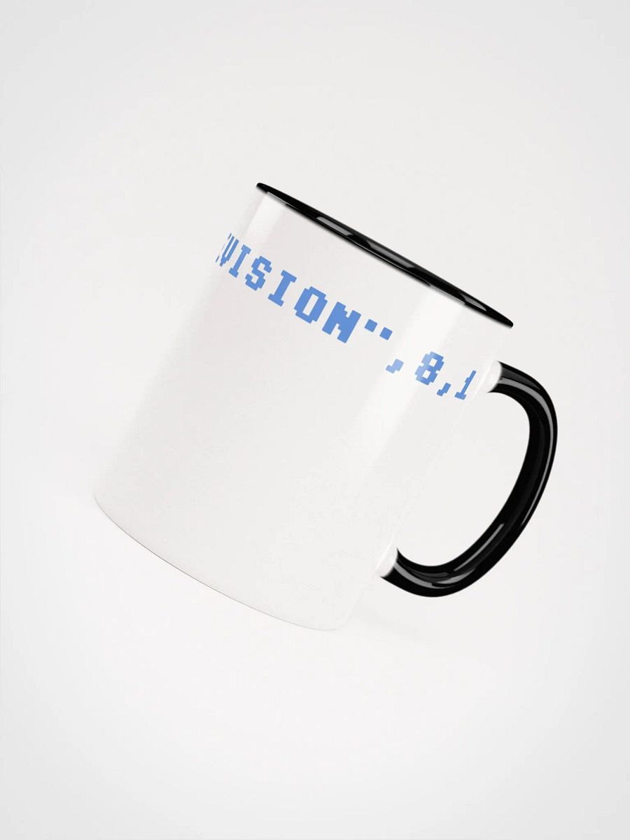 Ceramic Mug with Color Inside (Load C64 Television ,8,1) product image (3)
