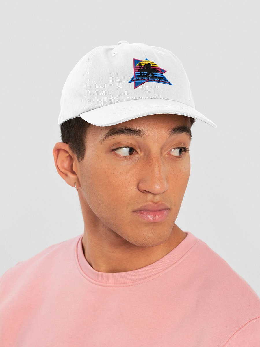 Destination Bigfoot Bronco Retro-Inspired Dad Hat (White) product image (6)