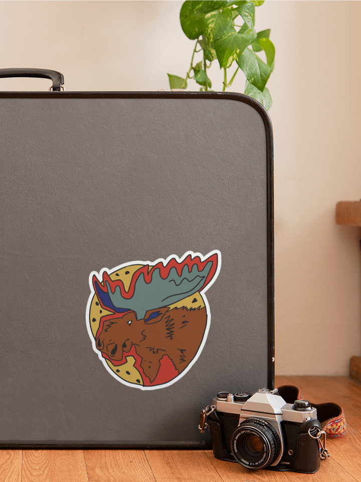 Vapormoose bubble free stickers product image (1)