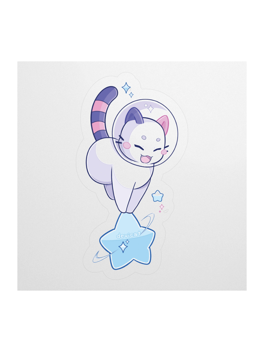 Sticker • CandiCat Astro Cat • 2024 product image (2)