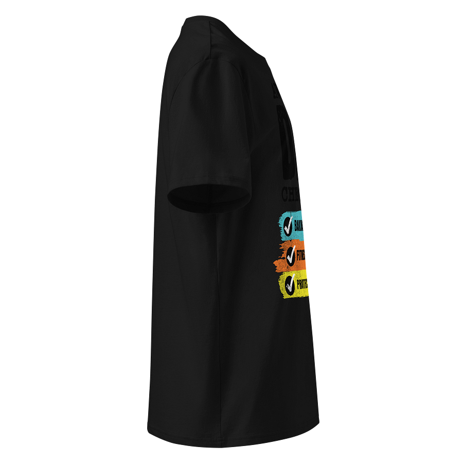 Checklist Champion Unisex Organic T-Shirt (5XL) Available product image (6)