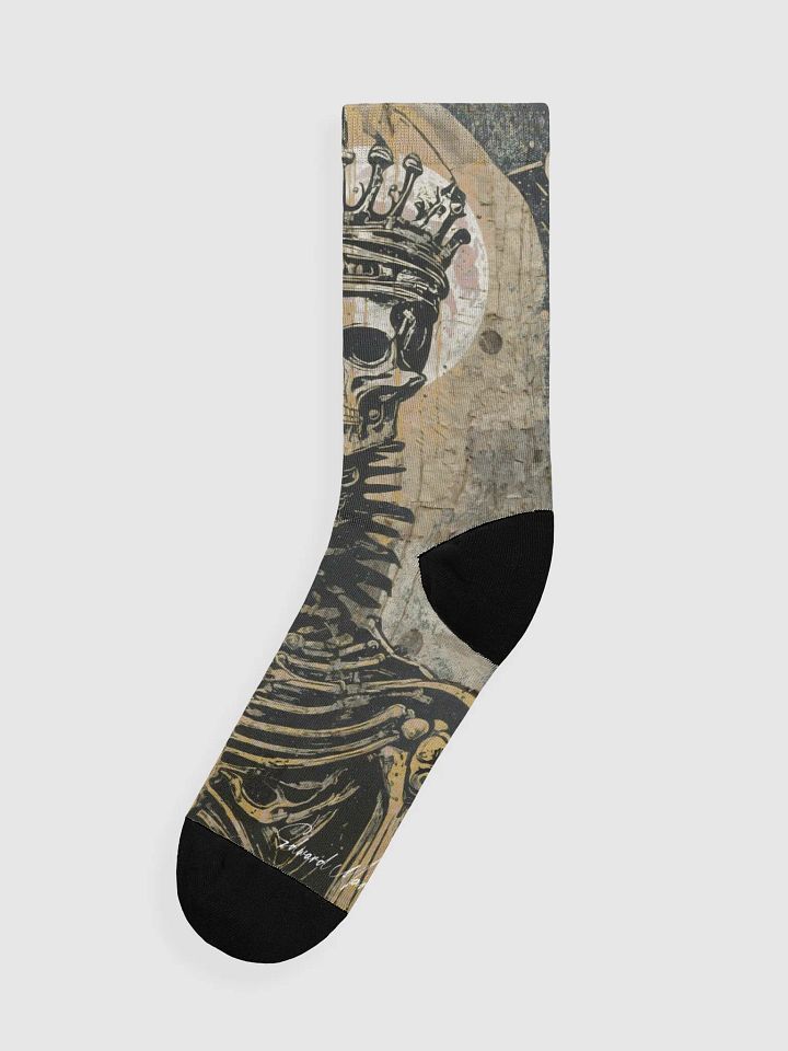 EcoArt Crew Socks-Eternal King product image (1)