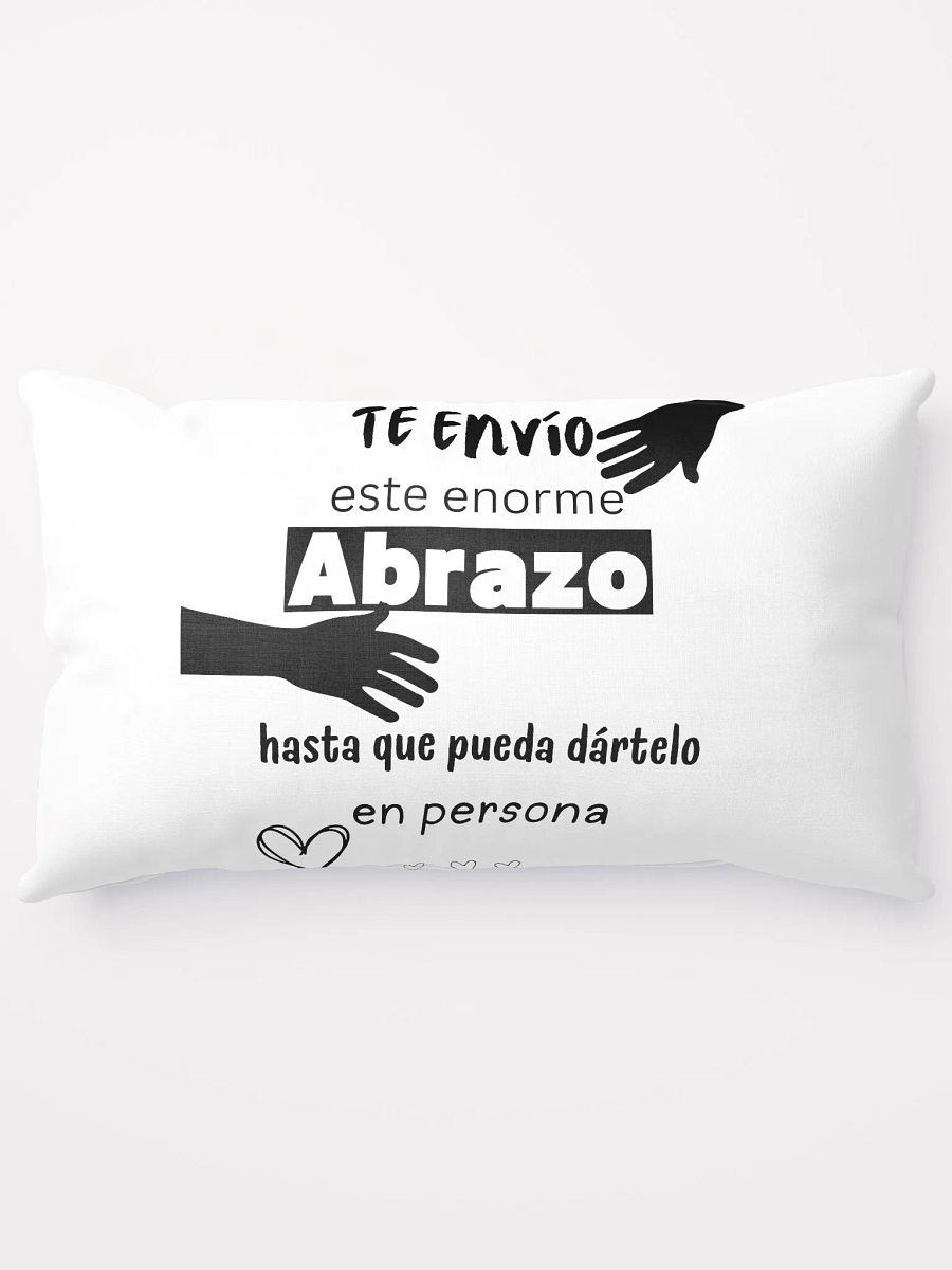 Te envio este abrazo a distancia - Regalos Virtuales para alguien especial pillow product image (1)