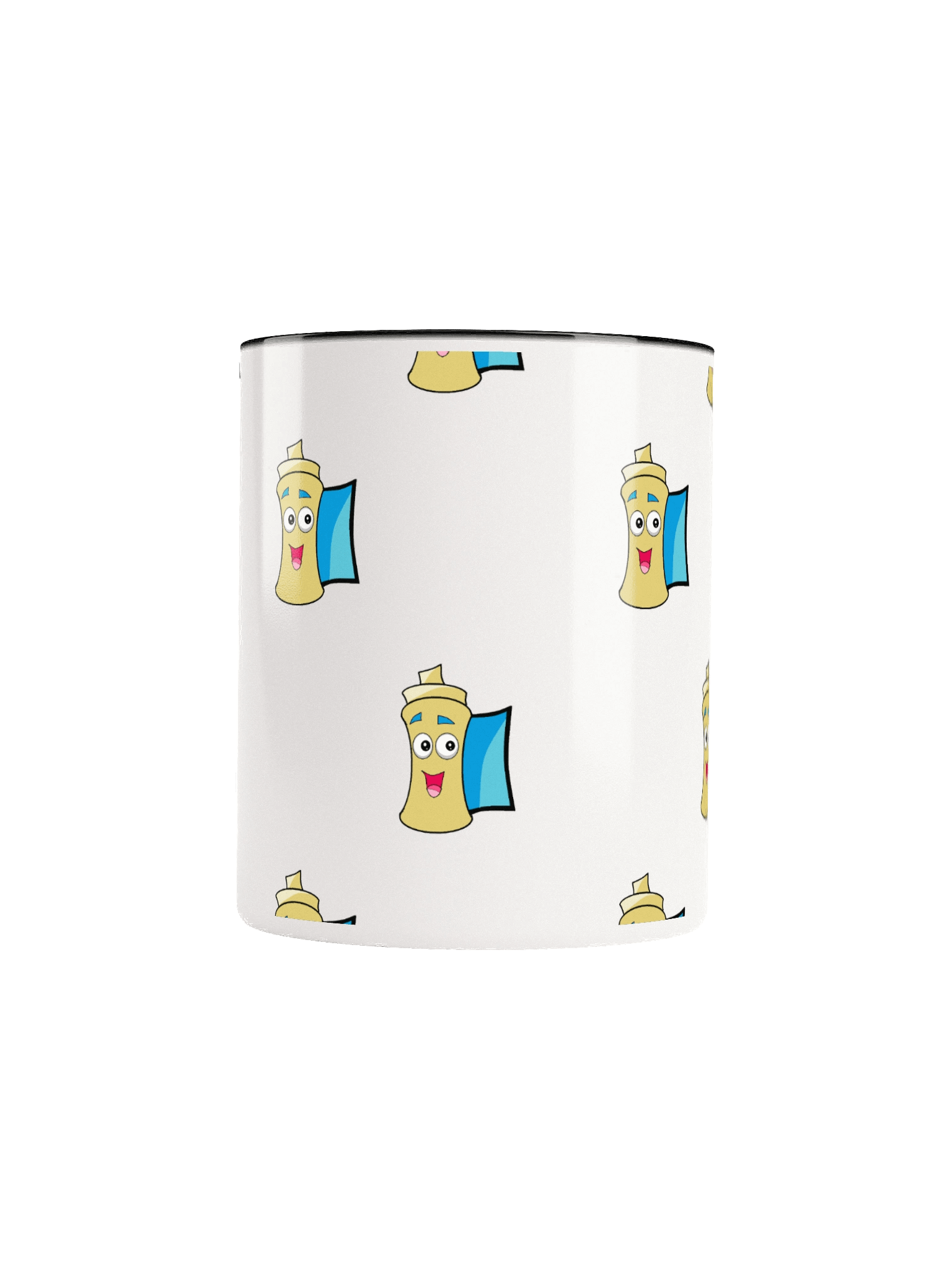 Cheerful Scroll Ceramic Mug product image (57)
