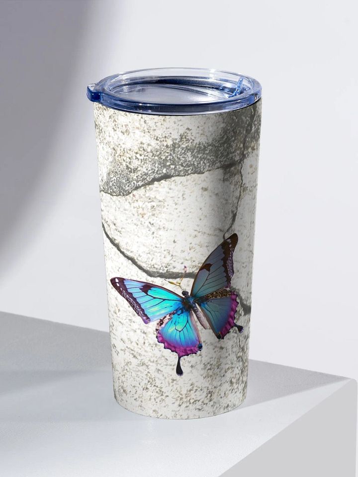 Butterfly Bliss 20oz Stainless Steel Tumbler mothersday gift for moms wife daughter friend product image (2)