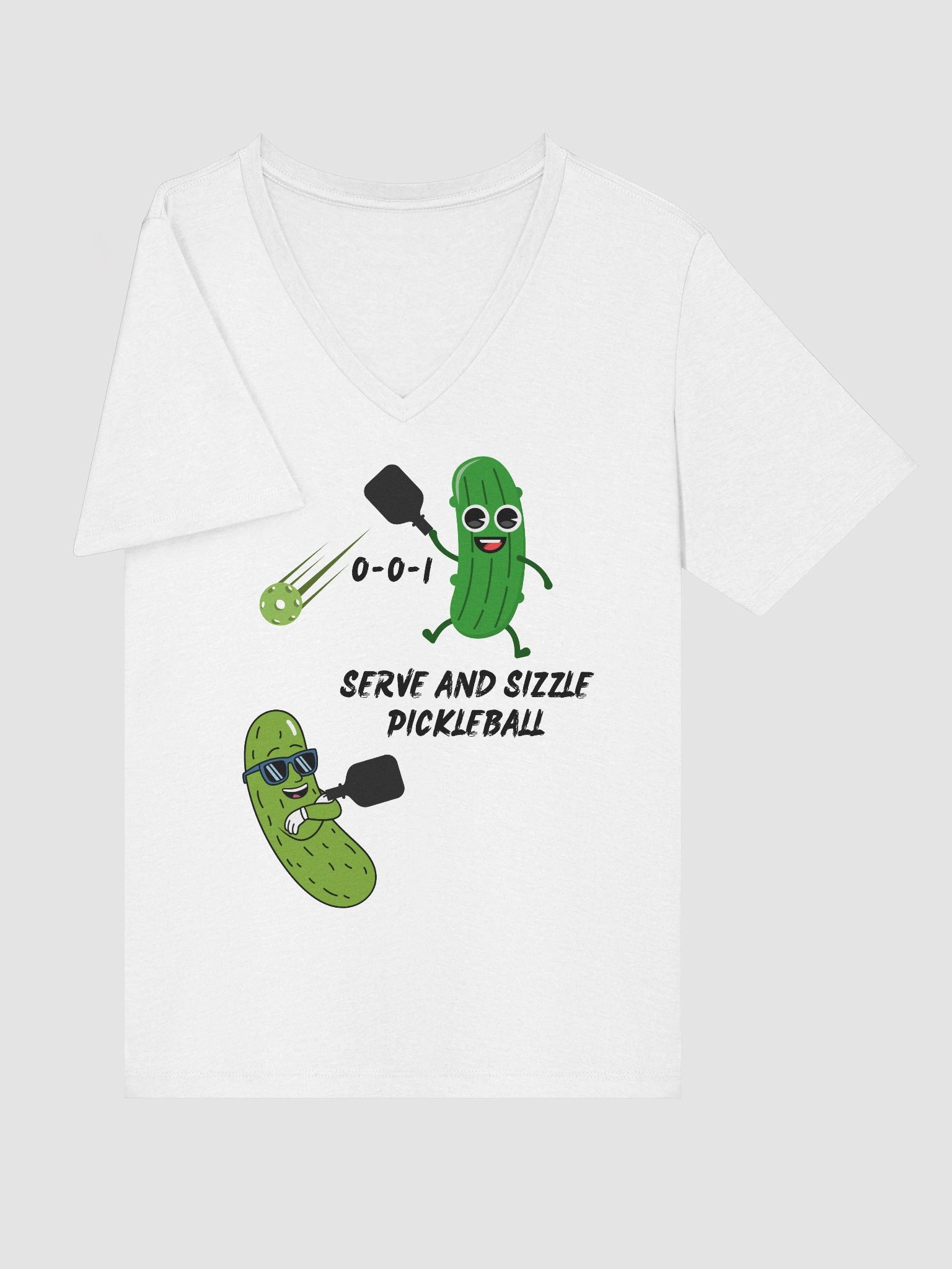 Serve and Sizzle Bella Women's Relaxed V-Neck T-Shirt product image (5)