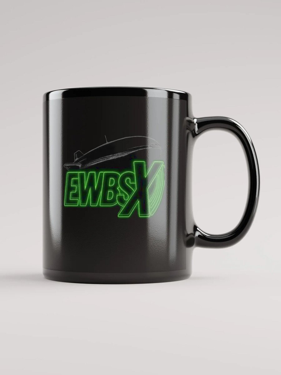 Glossy Black Logo Mug product image (2)