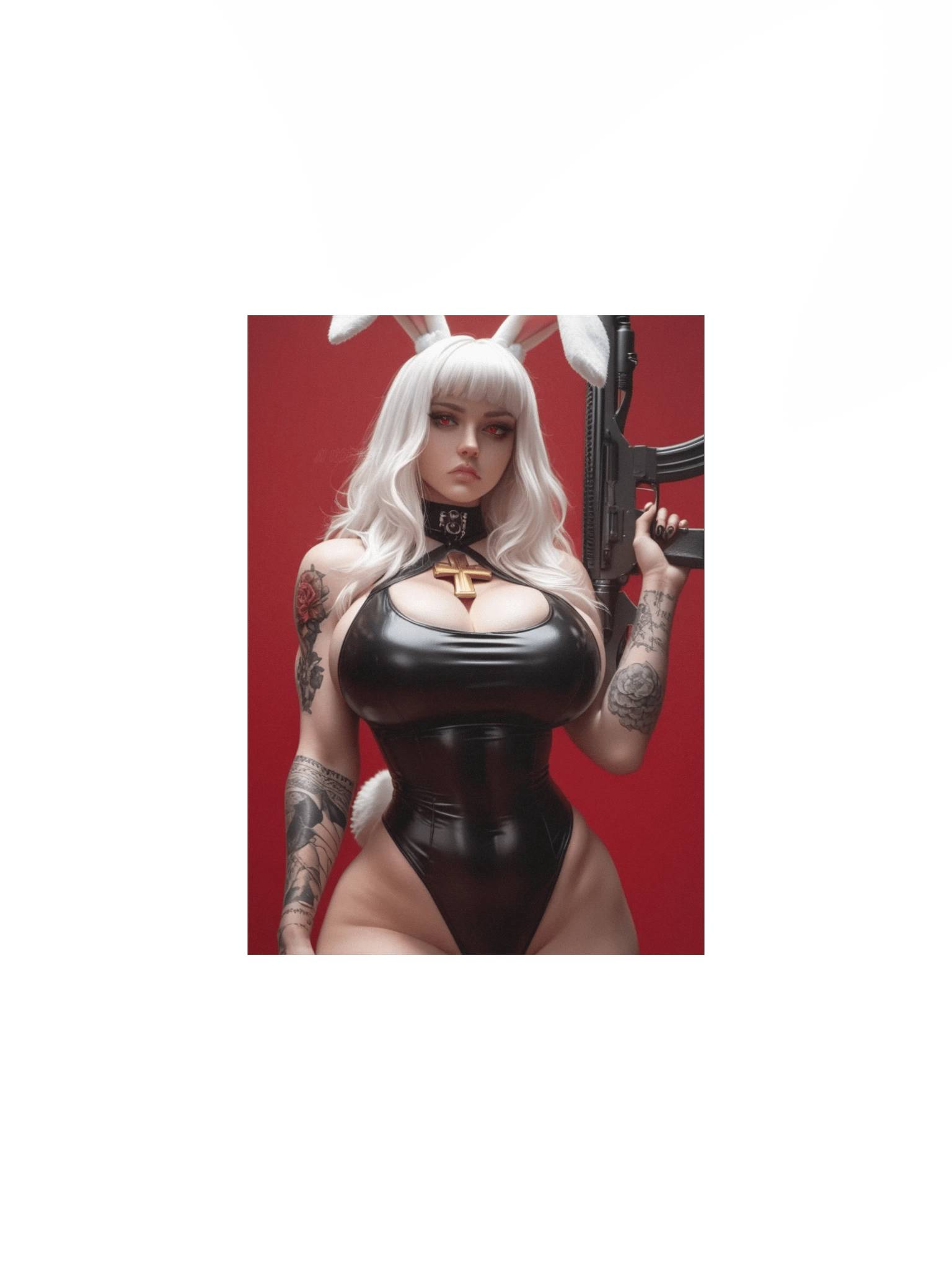 Bunny Assassin Matte Poster product image (1)